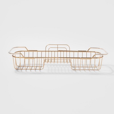 Steel Shower Caddy Brass - Threshold™ | Target