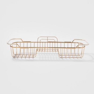 Steel Shower Caddy Brass - Threshold™ | Target