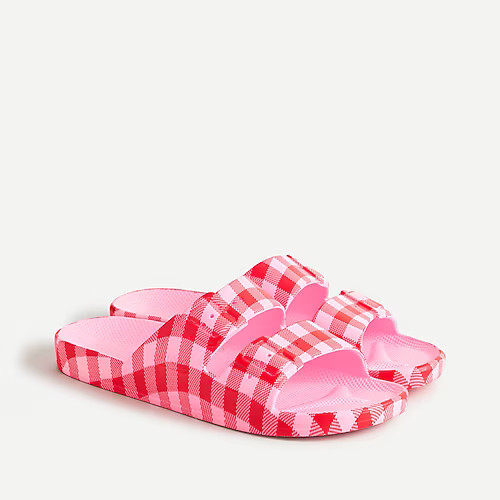 Freedom Moses X J.Crew gingham sandals | J. Crew US