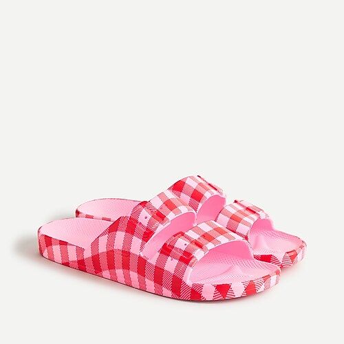 Freedom Moses X J.Crew gingham sandals | J.Crew US