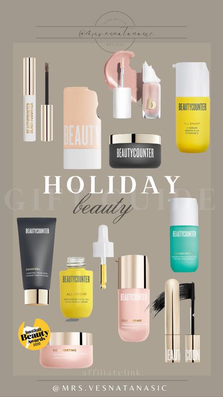 20% off my favorite Beauty products! Beautycounter is my favorite beauty brand (along with some others) and most of my skincare and makeup products are from Beautycounter. I use all of these products here. 

Beauty products, Holiday gift guide, Gift guide for her, Beauty, makeup, skincare, Beautycounter, Holiday gifts, gift guide, gift ideas, beauty, black friday deals, 

#LTKGiftGuide #LTKbeauty #LTKCyberWeek