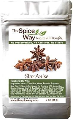 The Spice Way Star Anise - whole | 3 oz | great for baking and tea | Amazon (US)