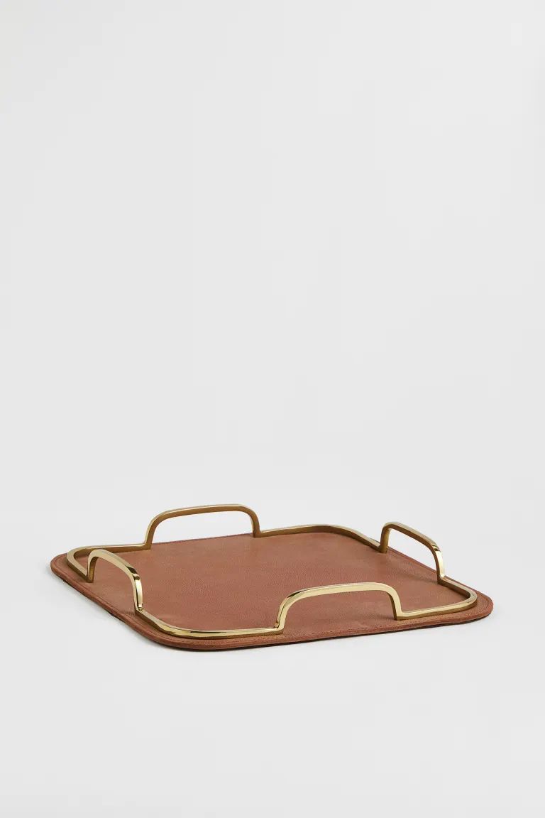 Leather tray | H&M (US + CA)