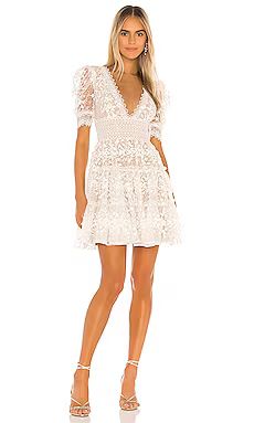 Bronx and Banco Megan Mini Dress in Blanc from Revolve.com | Revolve Clothing (Global)