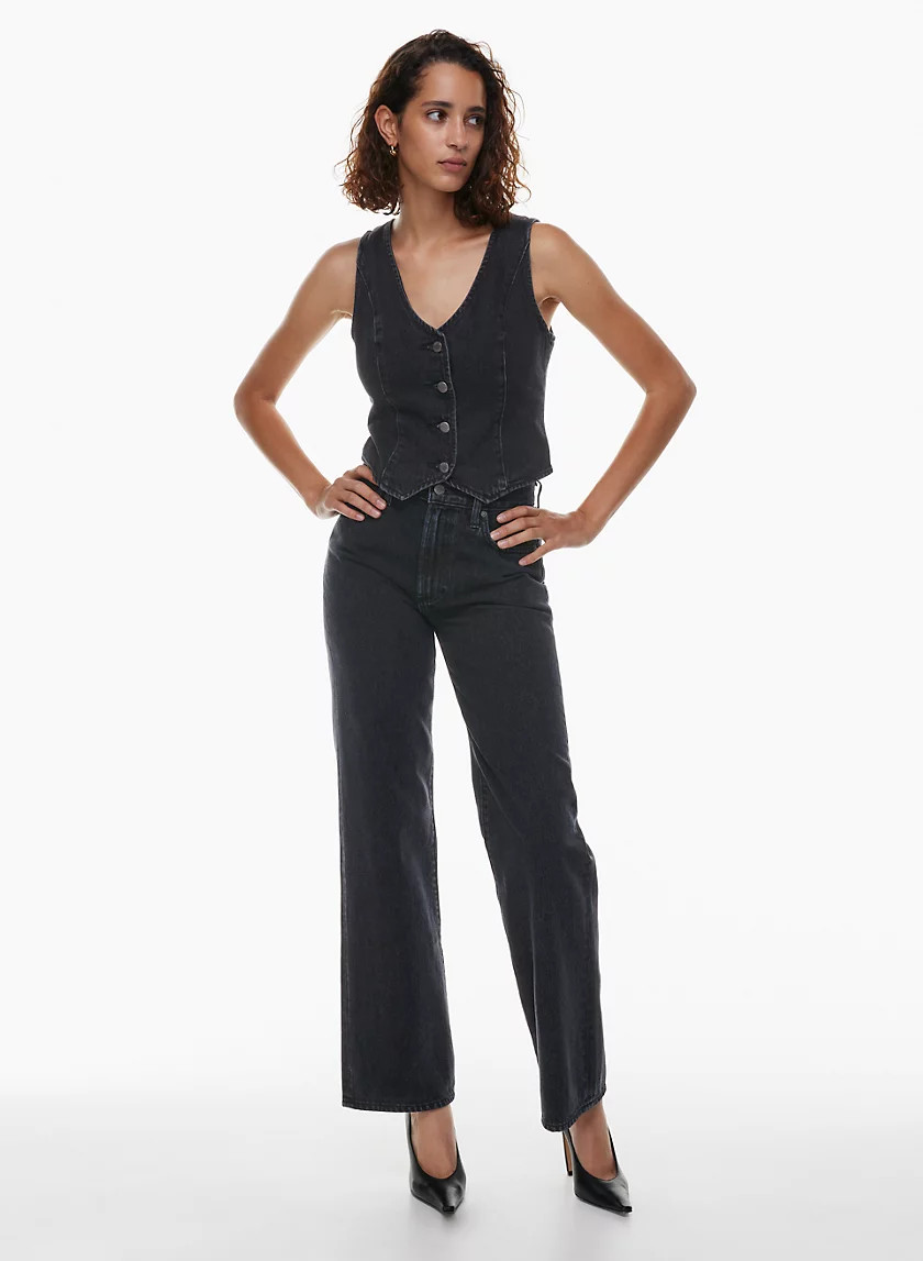 THE FARRAH HI-RISE WIDE JEAN | Aritzia