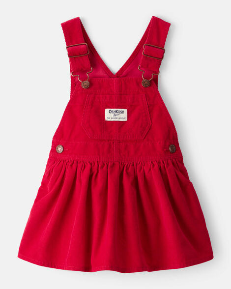 Baby Girl Corduroy Skirtall - Red | Carter's Inc