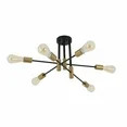 Wuzstar Modern Semi Flush Mount Ceiling Light Fixture Mid Century Sputnik Chandelier 6 Light for ... | Walmart (US)