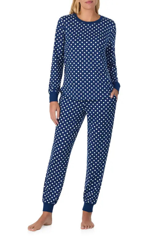 Kate Spade New York print pajamas in Blue Dot at Nordstrom, Size X-Large | Nordstrom