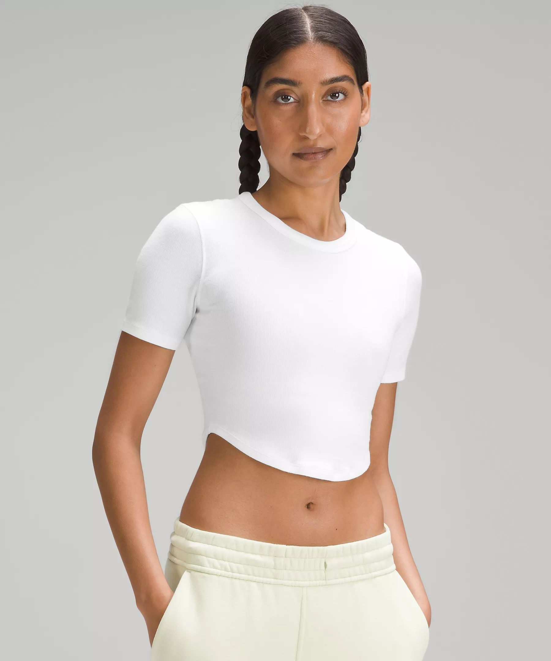 Hold Tight Cropped T-Shirt | Women's Short Sleeve Shirts & Tee's | lululemon | Lululemon (US)