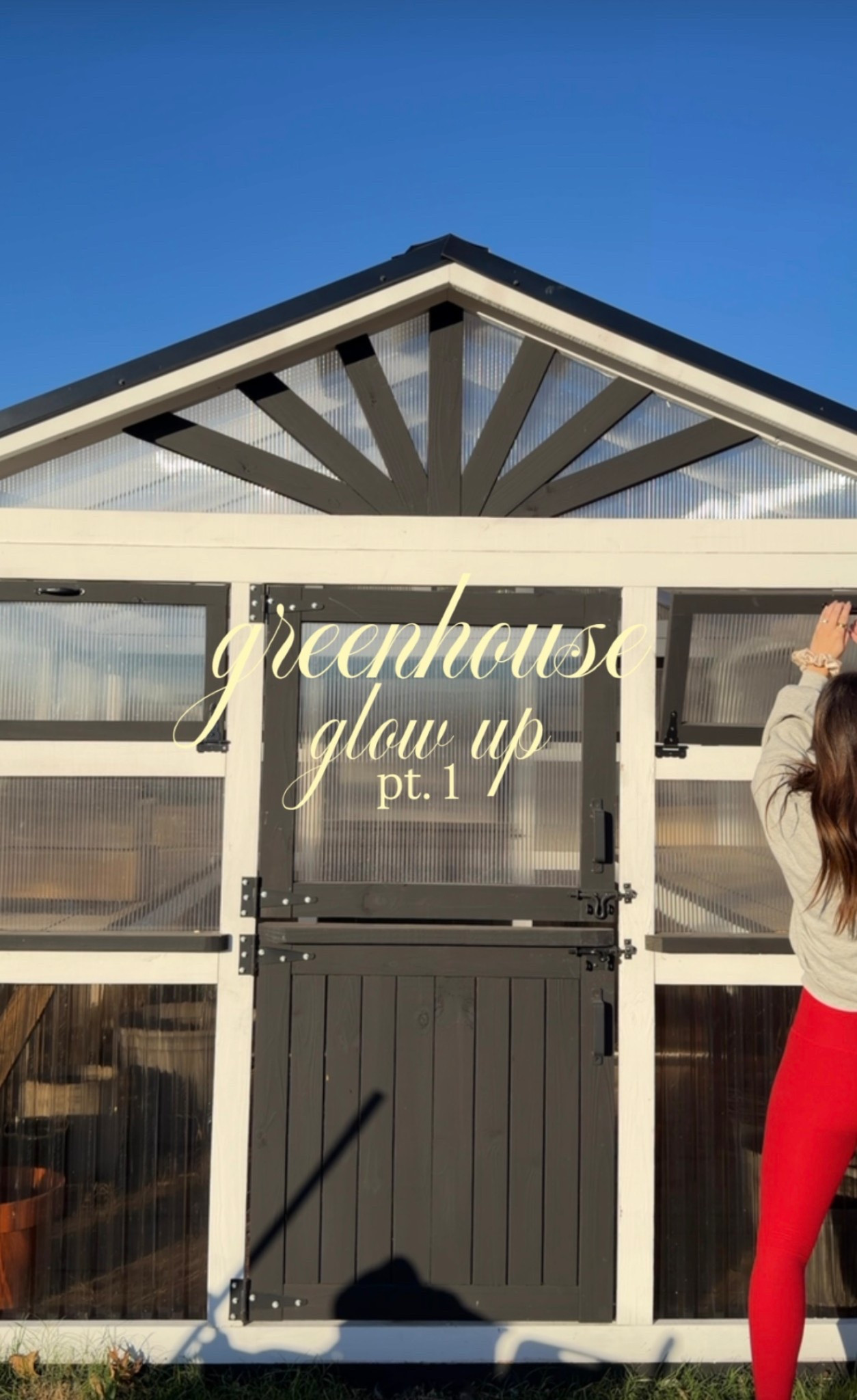 Part 1 of making this greenhouse come to life! 

#LTKHome