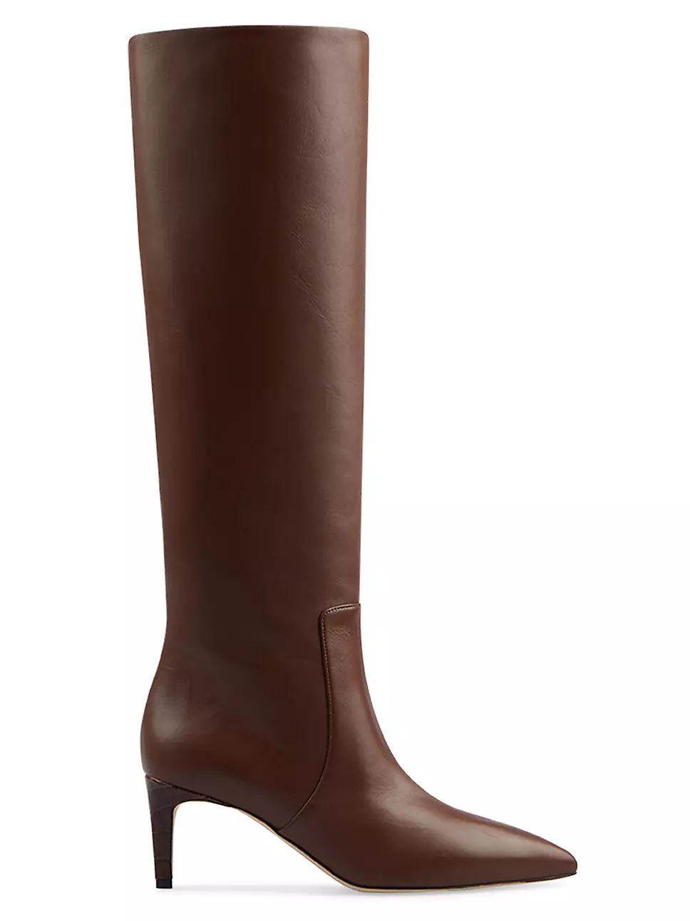 Knee-High Leather Stiletto Boots | Saks Fifth Avenue