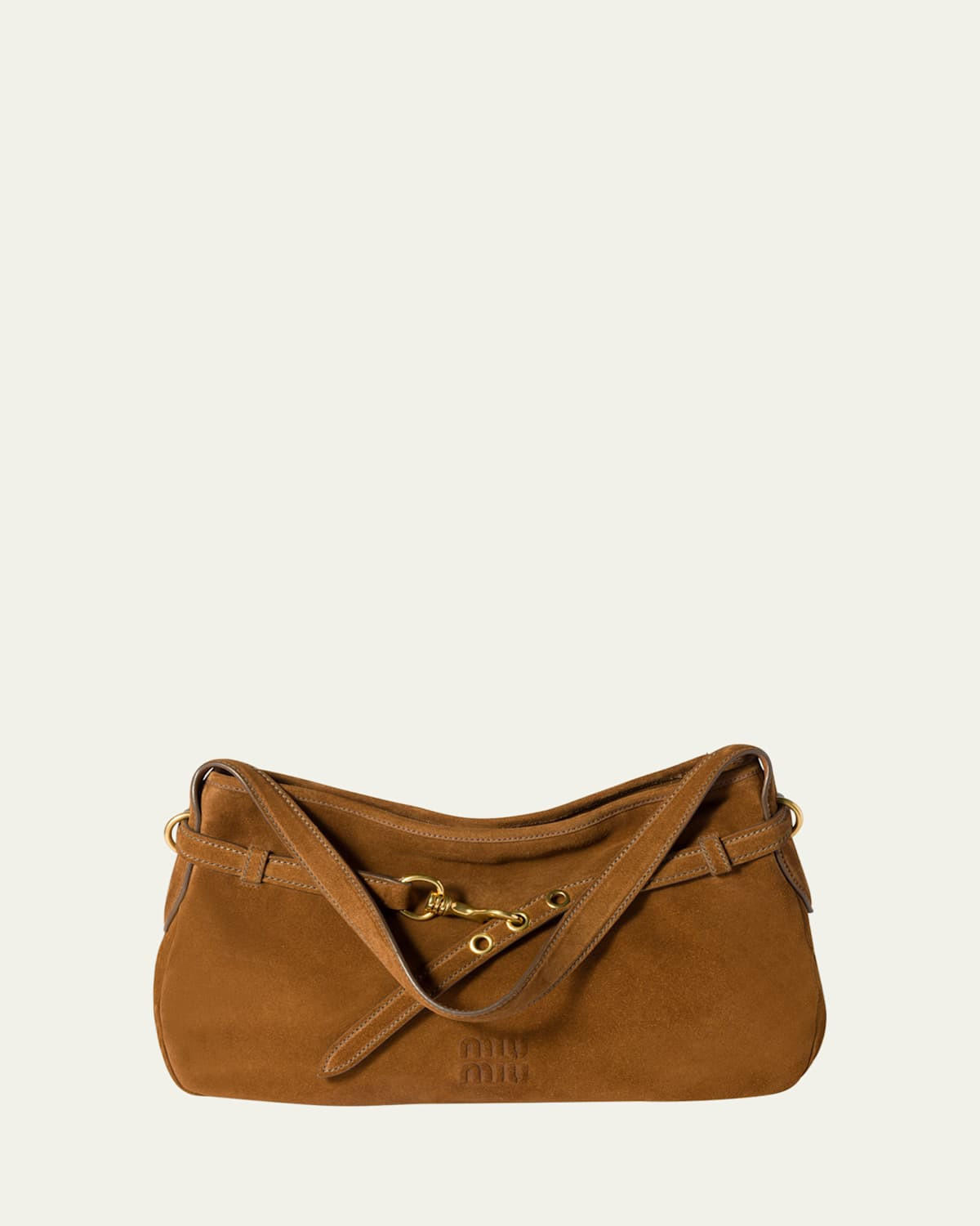 Aventure Large Suede Shoulder Bag | Bergdorf Goodman