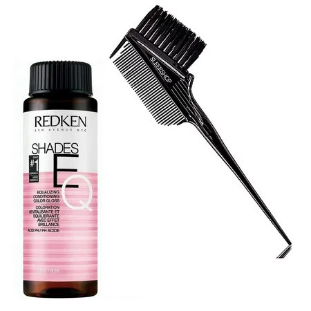 08C Cayenne - 8C : Redken SHADES EQ EquaIizing Conditioning Hair Color Gloss Demi-Permanent Haircolor Dye - Pack of 6 w/ Sleek 3-in-1 Brush Comb | Walmart (US)