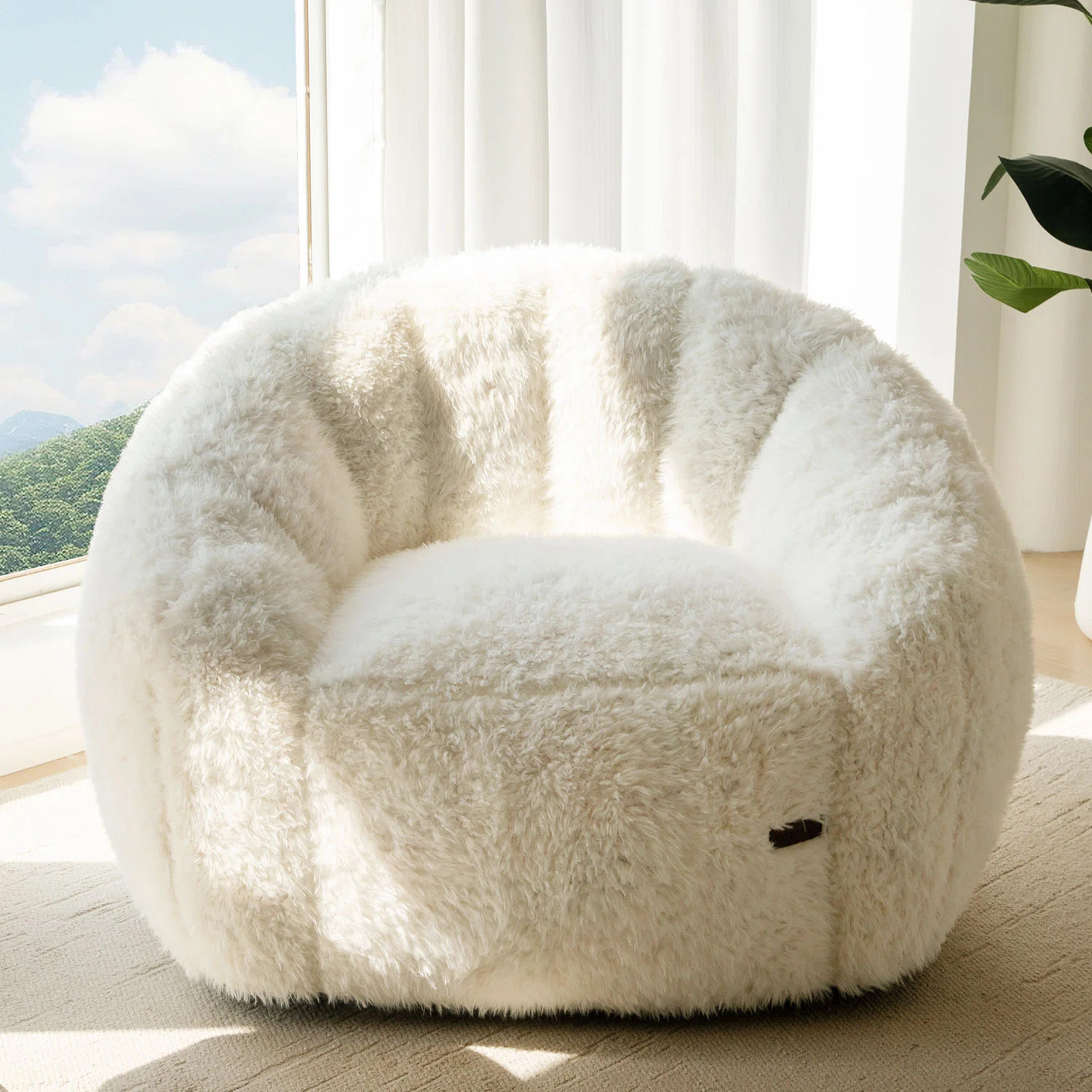 Microfiber / Microsuede Bean Bag Chair | Wayfair North America