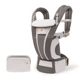 Ergobaby Omni Breeze Baby Carrier - SoftFlex Mesh: Mosaic Grey - Limited Edition | Ergo Baby