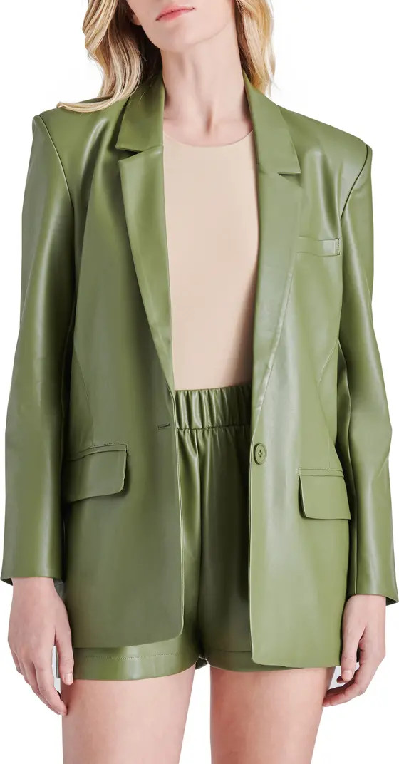 Audrey Faux Leather Blazer | Nordstrom