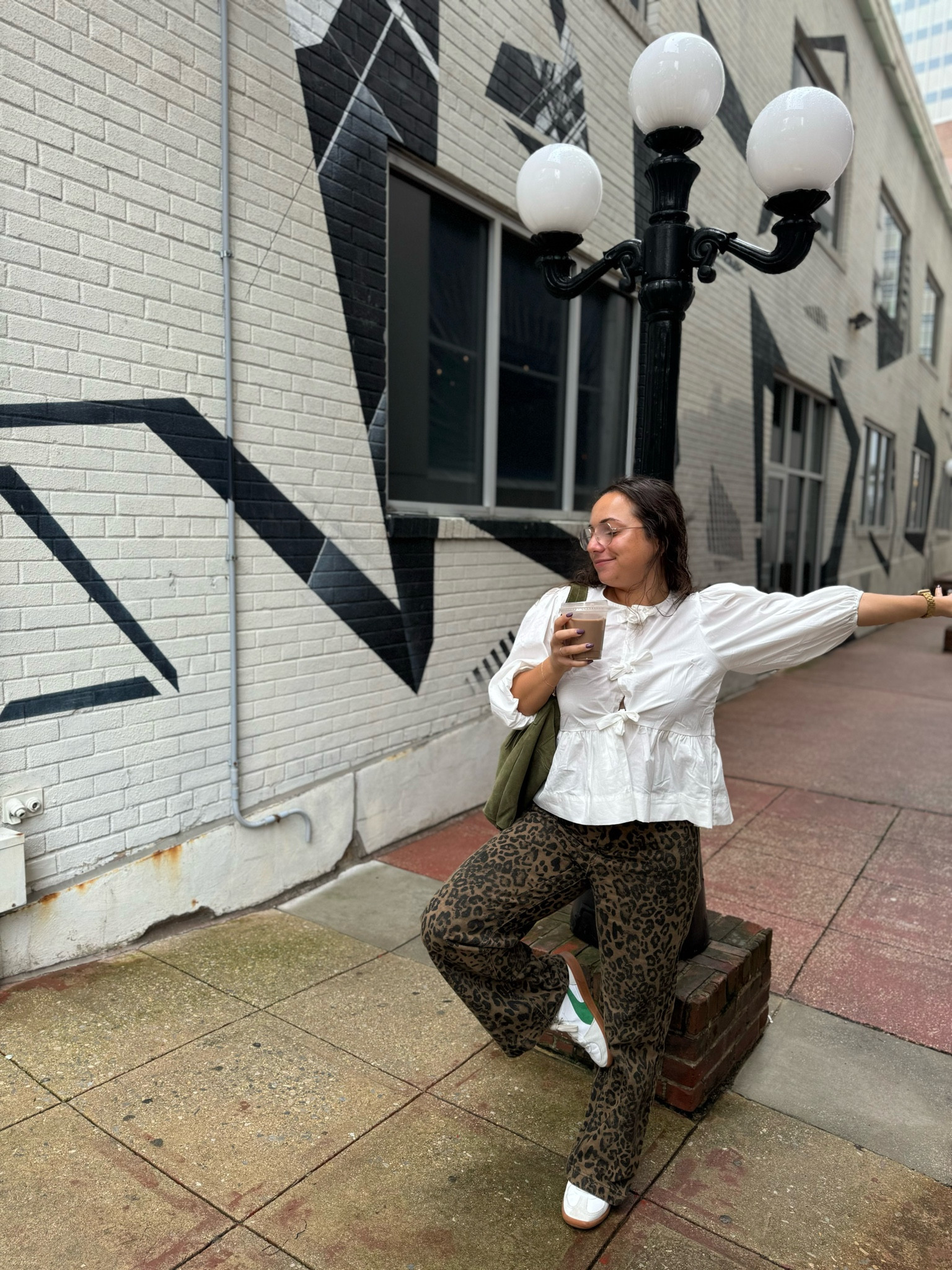 Early fall outfit, loving the cheetah jeans 

#LTKFindsUnder50 #LTKStyleTip #LTKMidsize