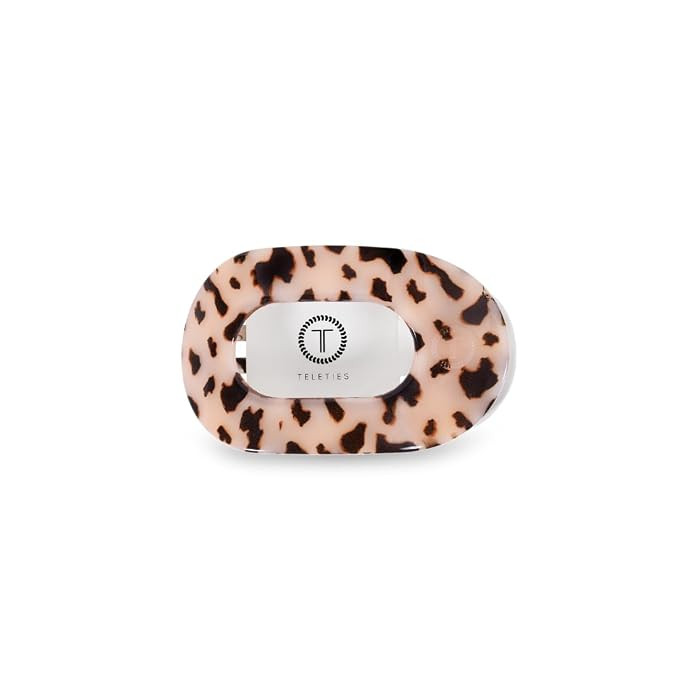 TELETIES - Medium Flat Round Clip - Strong Grip, Bendable Teeth, Comfortable Curved Design - Idea... | Amazon (US)