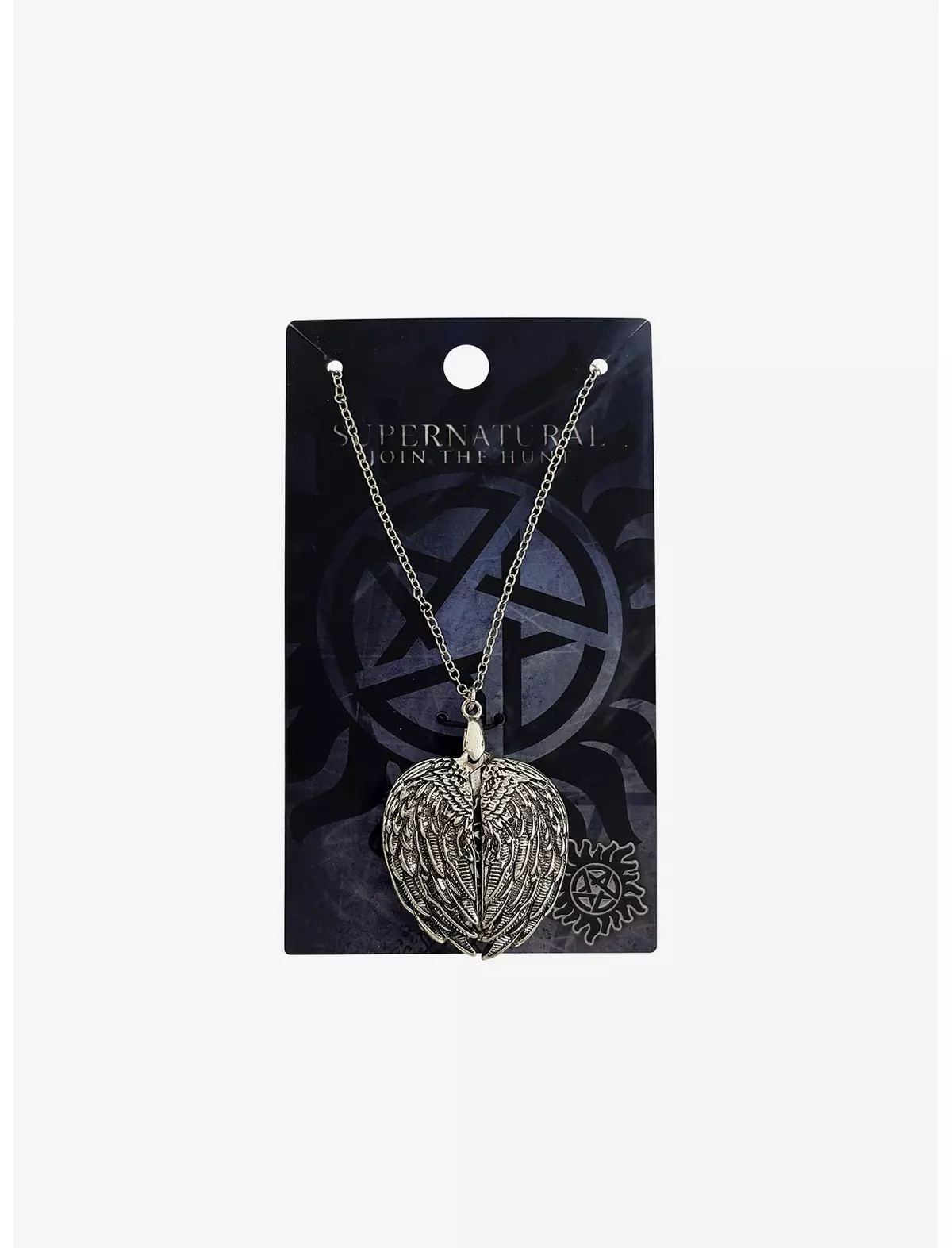 Supernatural Wings Anti-Possession Symbol Necklace | Hot Topic | Hot Topic