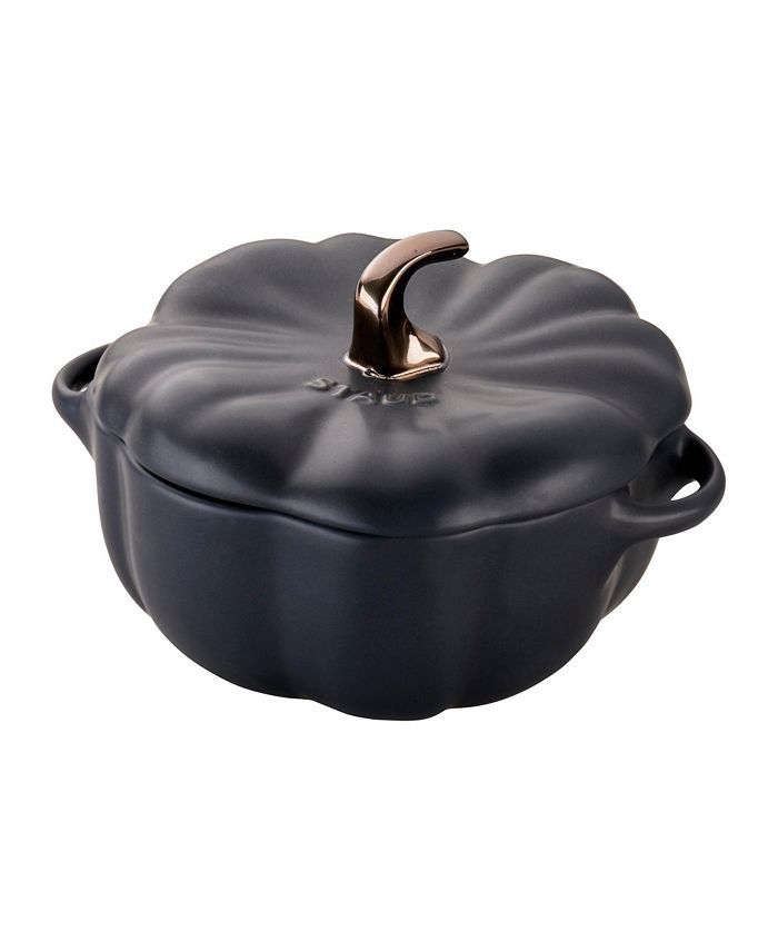 Staub Ceramics 24-oz Pumpkin Cocotte  & Reviews - Cookware - Kitchen - Macy's | Macys (US)