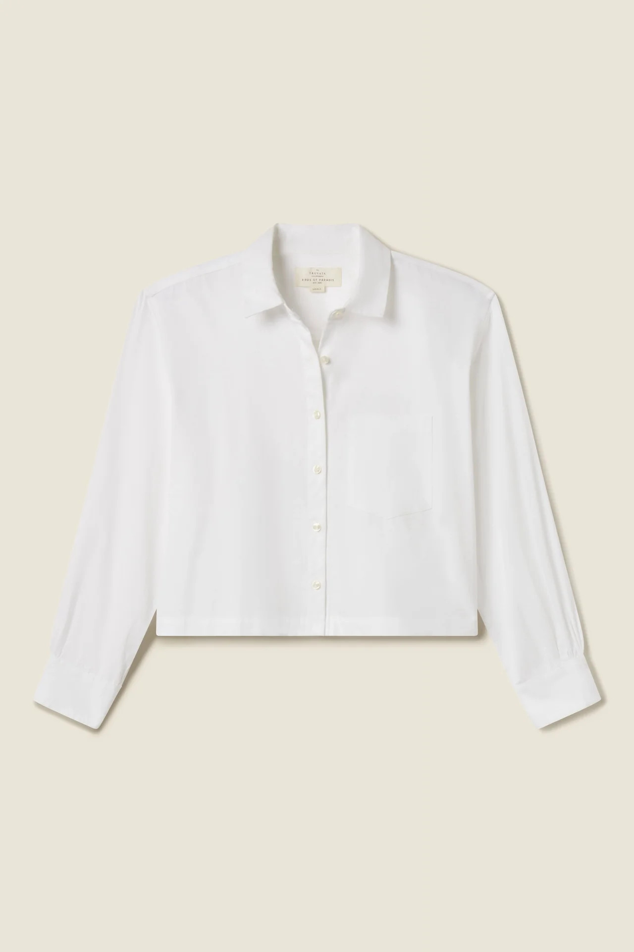 Nessa Shirt White | TROVATA