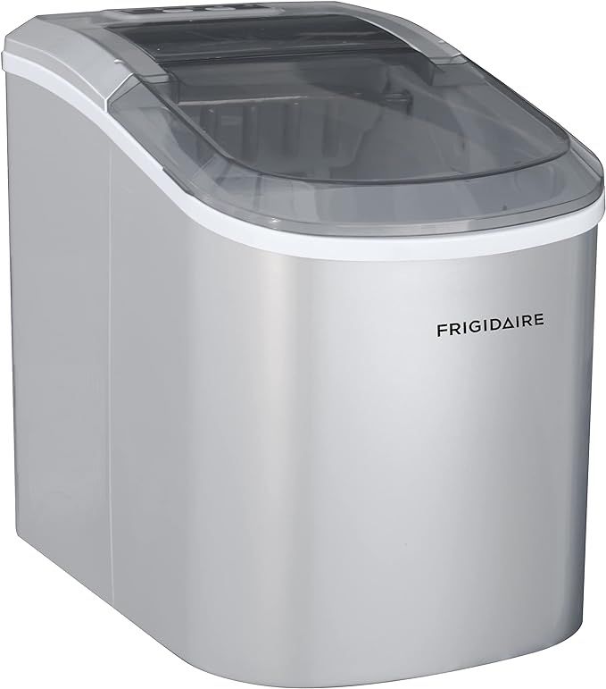 Frigidaire EFIC189-Silver Compact Ice Maker, 26 lb per Day, Silver | Amazon (US)