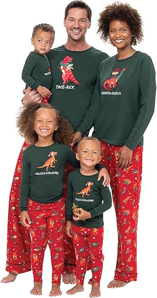 PajamaGram Christmas Pajamas For Family - Family Christmas PJs Matching Sets | Amazon (US)