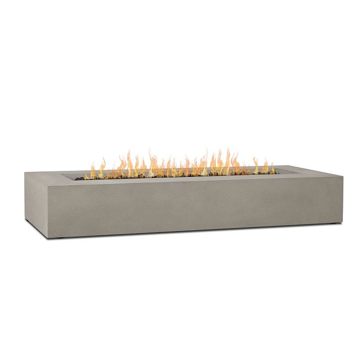 Rectangle Propane Fire Table (72") | West Elm (US)