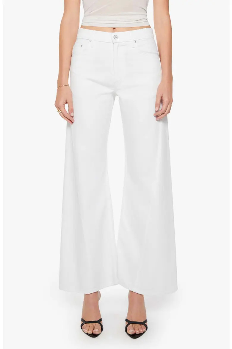 Lemon Twist High Waist Wide Leg Jeans (Women) | Nordstrom | Nordstrom