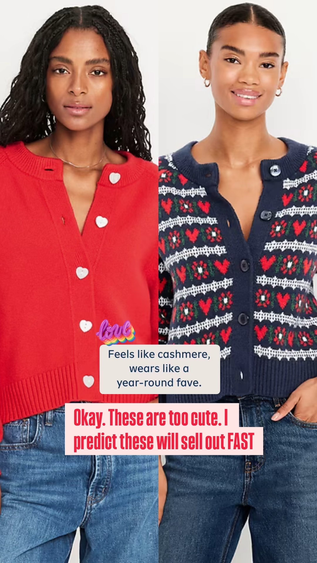 Super Soft cardigans that are great for winter or transitioning into spring

Cashmere like sweaters , valentines fashion, early spring fashion, red sweater, red cardigan, heart sweater, cozy fashion, 

#LTKFindsUnder50 #LTKSaleAlert #LTKSeasonal