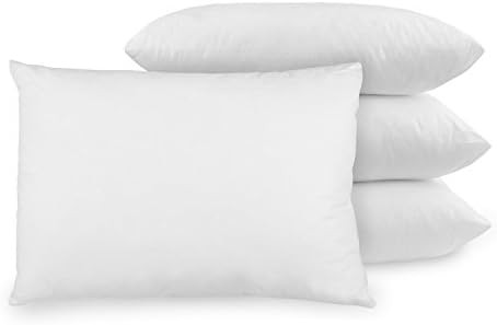 BioPEDIC - 38680 4-Pack Bed Pillows with Built-In Ultra-Fresh Anti-Odor Technology, Standard Size... | Amazon (US)