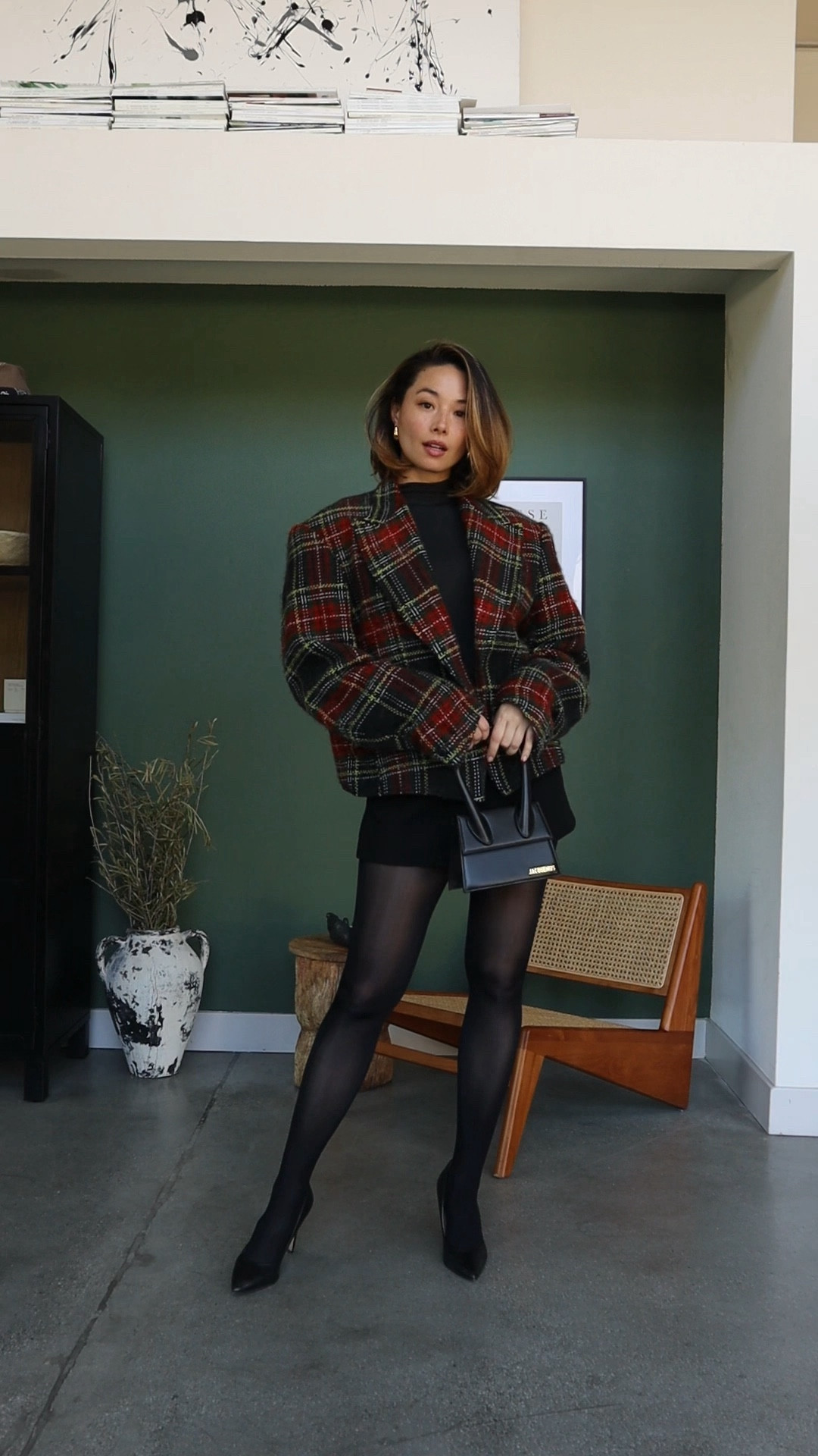 Fran Drescher as the Nanny is one of my style icons. As I’ve scrolled through her outfits, I realized that all you really need is black tights and black shoes and you’re half way there. I wore this to a holiday party but you could also wear it to work or for a GNO. The jacket is originally from Nepenthes New York but I’ve linked similar items as well! 

#LTKworkwear #LTKsalealert #LTKSeasonal