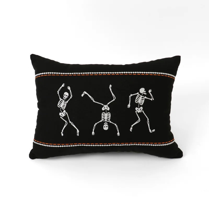 Lush Decor Dance Skeleton Skeleton Rectangular Throw | Wayfair | Wayfair North America