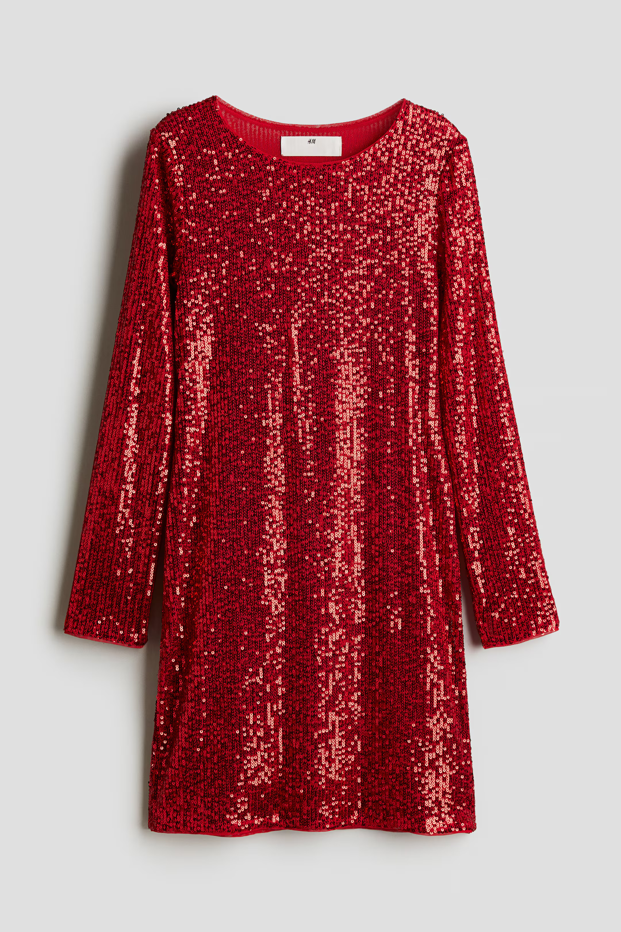 Sequined Dress - Red - Kids | H&M US | H&M (US + CA)