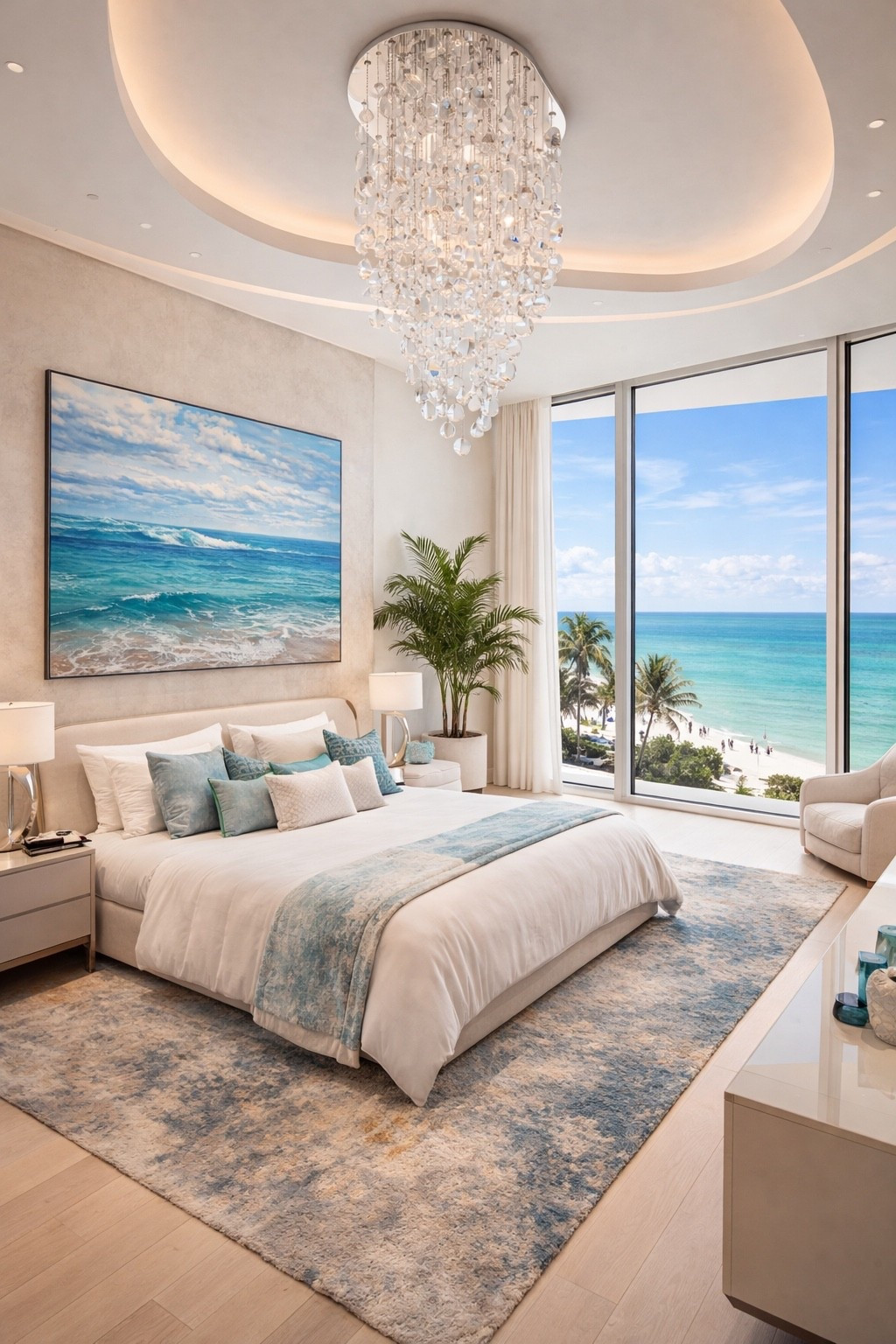 A dreamy coastal bedroom with soft blues, elegant textures, and a bright luxury resort feel.

#coastalbedroom #luxurybedroom #bedroomideas #oceanviewbedroom #coastaldecor #beachhouseinspo #bedroomdecor #interiordesign #homedecor #coastalhome #luxuryinteriors #blueandwhitebedroom #serenehome #beachydecor #dreambedroom #elegantinteriors #homeinspo #designinspo #wayfairhome #ltkhome #ltkdecor #ltkdesign #ltkfinds #ltkit #shopthelook #pinteresthome #coastalstyle #resortstyle #beachhousebedroom #softluxury