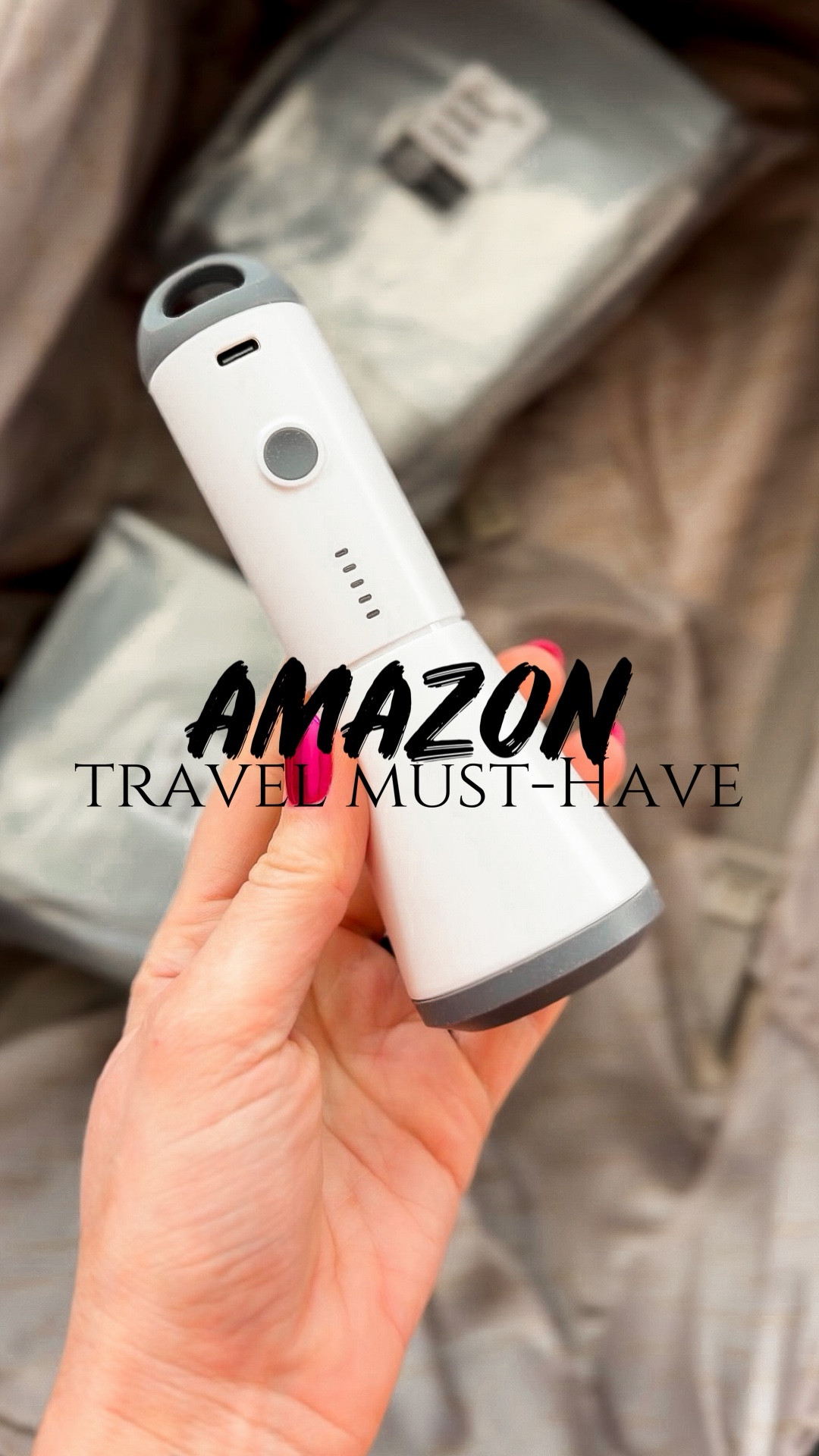 Amazon travel must-have 

Vacuum Bags for Travel with Rechargeable air Pump, Carry-on Size Compression Packing Bags for Luggage and Suitcase, Space Saver for Clothes 
Great for families, long distance and carry ons 
Amazon best seller 

#LTKOver40 #LTKmomlife #LTKTravel
