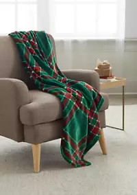 Joyland Printed Plush Throw Blanket | Belk