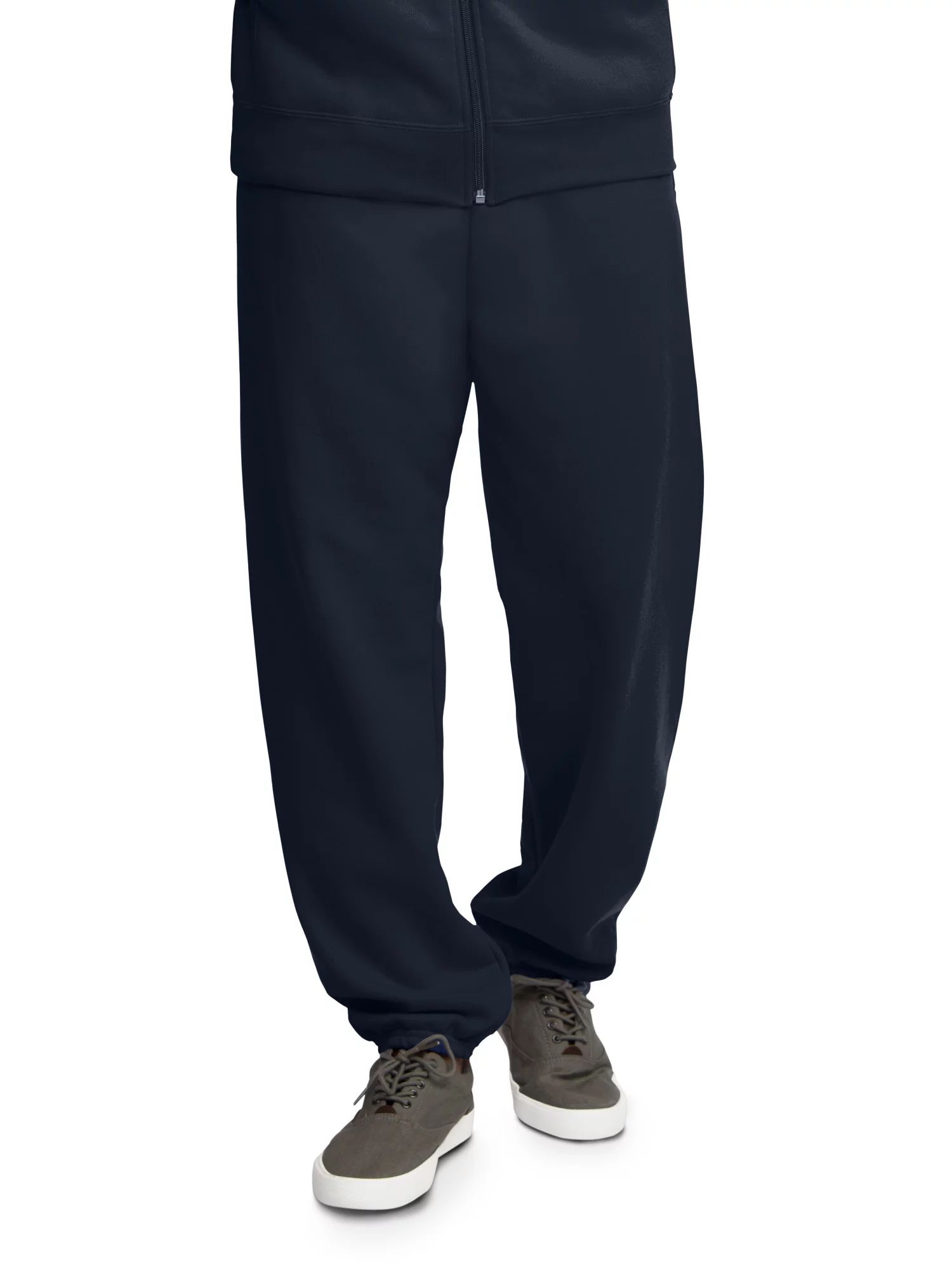 Fruit of the Loom Men's EverSoft Fleece Elastic Bottom Sweatpants Sizes S-4XL | Walmart (US)