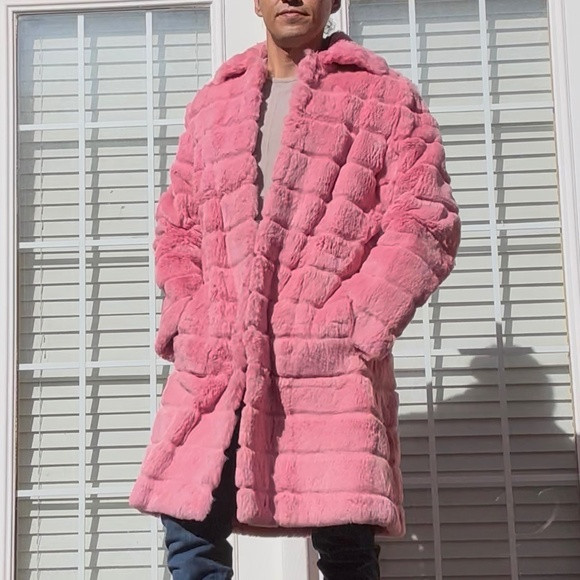 Barbie Pink Rabbit Fur Coat | Poshmark
