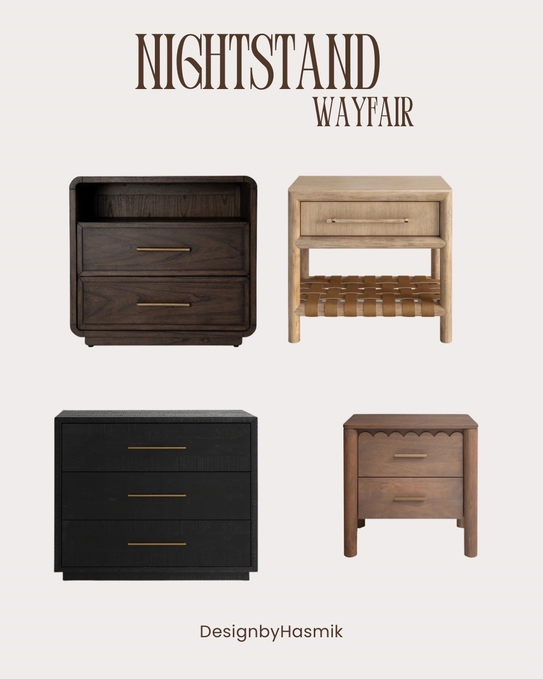 Night stands from @Wayfair ￼

#LTKmomlife #LTKHome #LTKKids