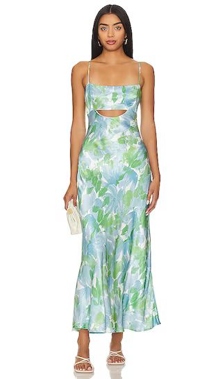 Bellerose Dress in Green & Blue Floral | Revolve Clothing (Global)