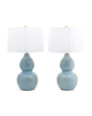 2pk 26.5in Double Gord Ceramic Table Lamps | Home | Marshalls | Marshalls