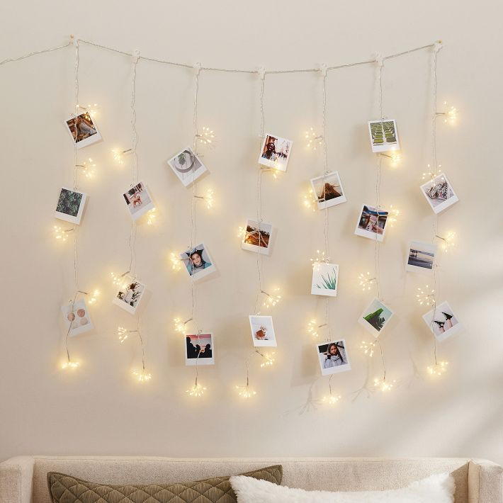 Starburst Curtain String Lights | Pottery Barn Teen