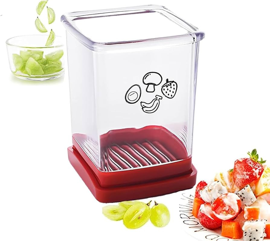 Cup Slicers,Strawberry Slicer, Banana Slicers,Egg Slicers,Quickly Making Fruit Vegetable Salad | ... | Amazon (US)