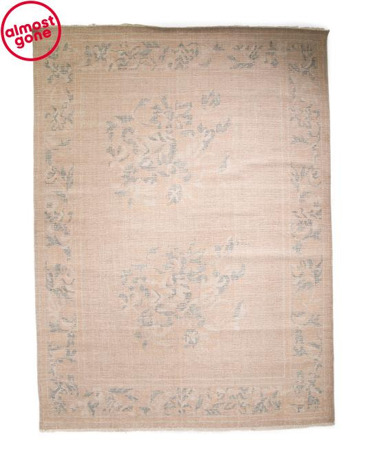 9x12 Wool Palace Anastasia Hand Knotted Vintage Look Area Rug | TJ Maxx