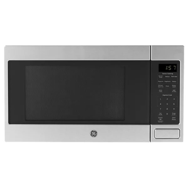 GE Appliances 21.75'' 1.6 Cubic Feet cu. ft. Countertop Microwave with Sensor Cooking | Wayfair North America