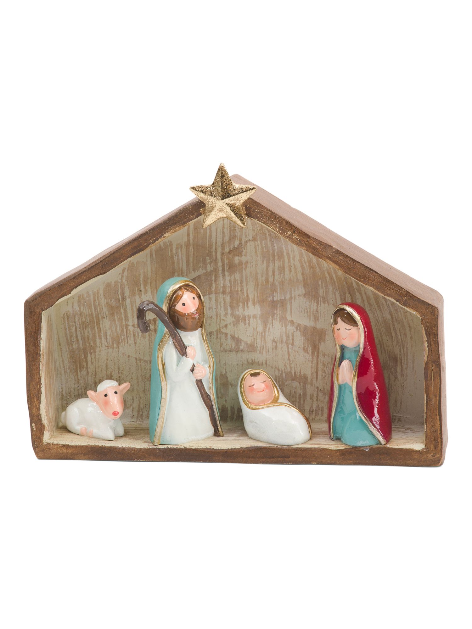 8.5in Resin Nativity Set | TJ Maxx