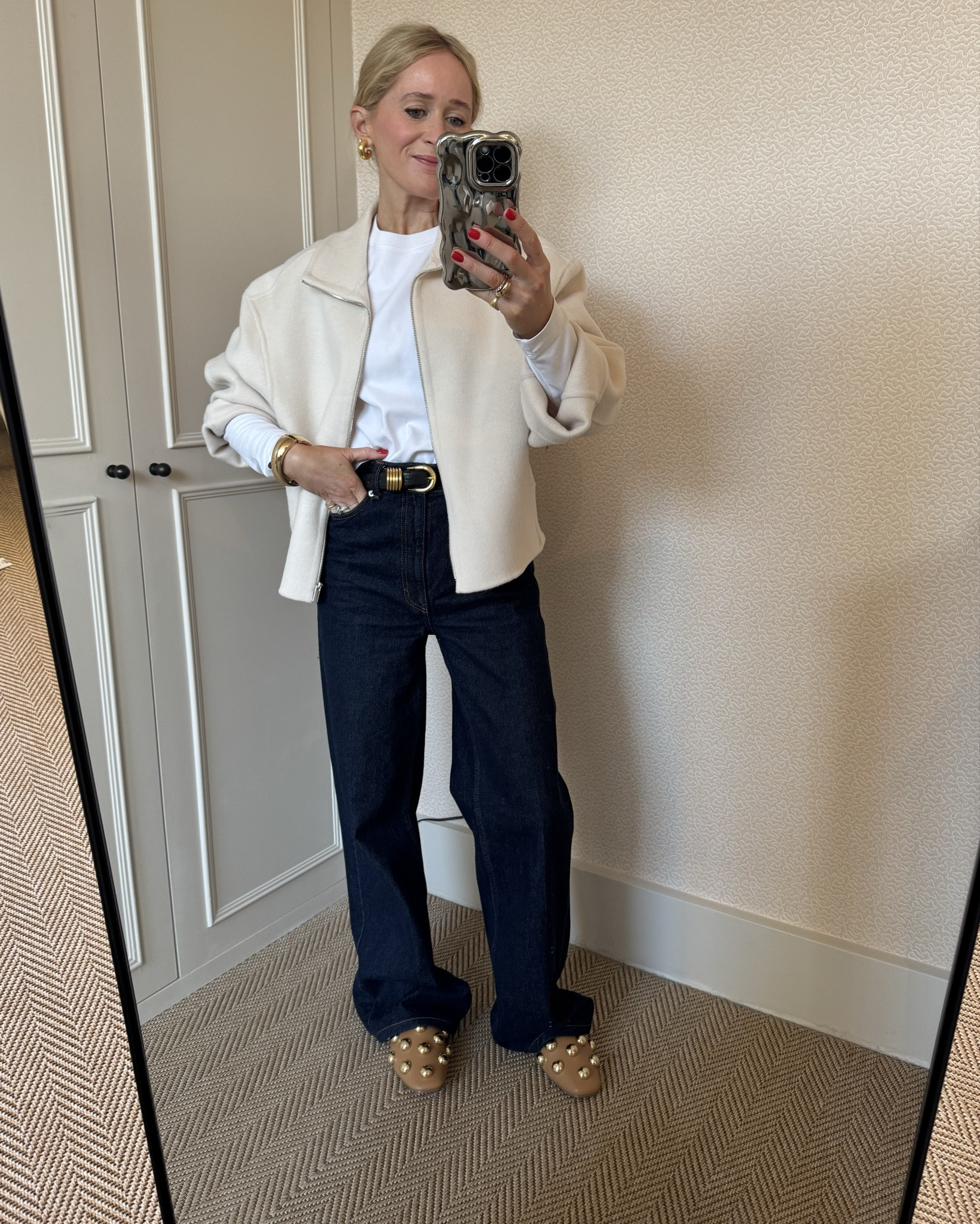 Transitional high street outfit for work today 
#highstreet #hm #workwear #transitionaloutfit

#LTKeurope #LTKuk #LTKFashionMonth