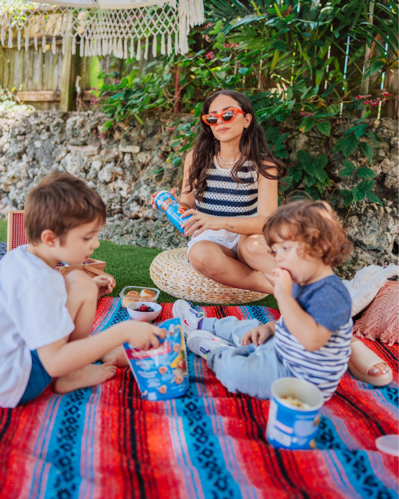 It’s PICNIC TIME! I told the boys to grab a blanket, the picnic basket, and their favorite snacks! They went for their favorite @Gerber Baby snacks which we get at @Target- and that are still a total favorite at 2 and 5 years old…and mama loves them too shhh! I also made some little sandwiches, and we spent the afternoon running around in the yard and enjoying the last days of summer!  

#Target #TargetPartner #GerberBabyAtTarget #AnythingForBaby #TheVillageByGerber

#LTKfamily #LTKkids