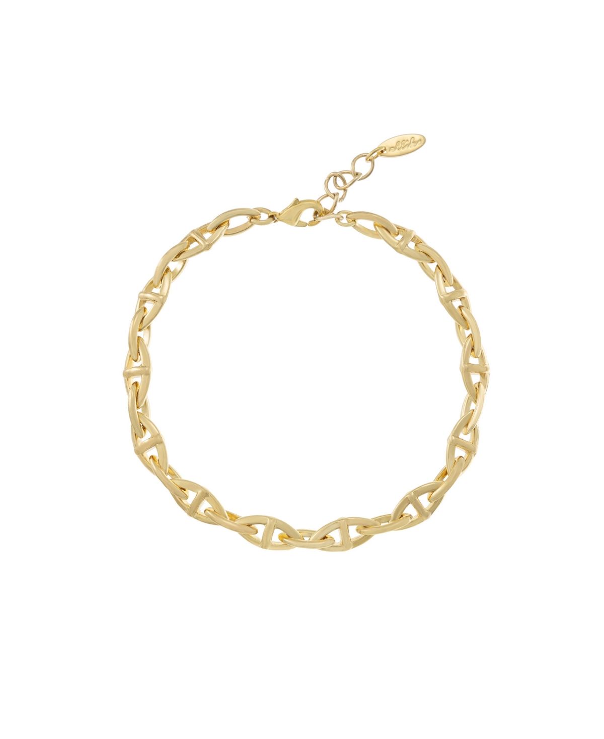Ettika Fancy Gold Plated Chain Link Anklet | Macys (US)